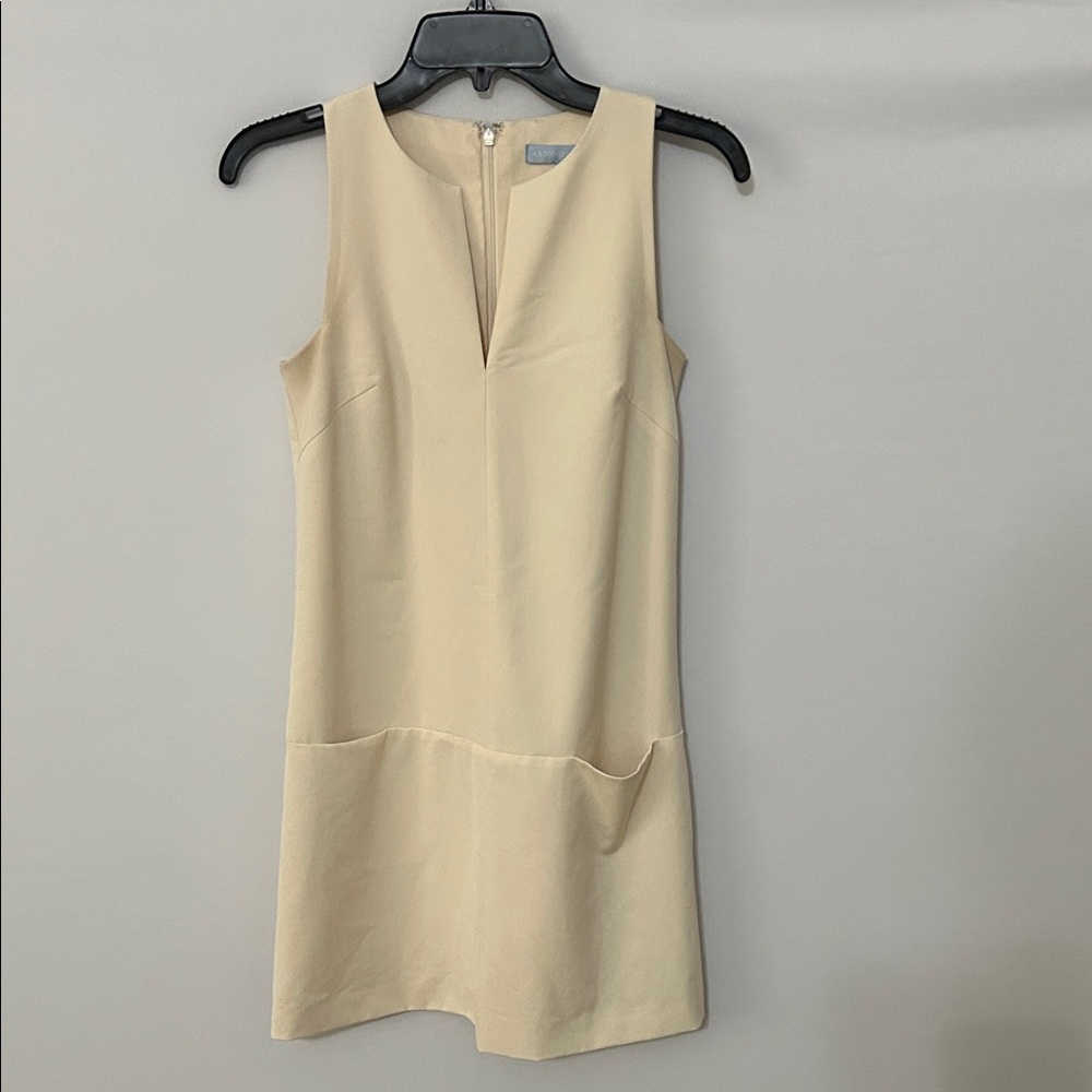 ANTONIO MELANI Cream Mini Dress